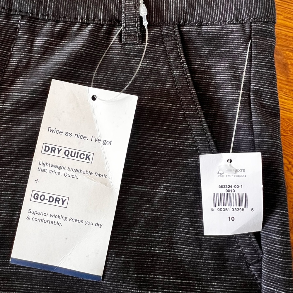 Boys Old Navy Go-Dry Shorts Size 10 NWT - Picture 4 of 8